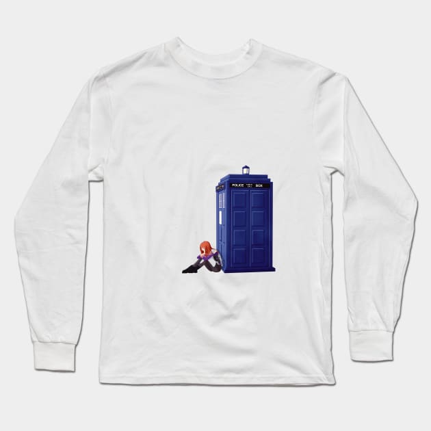 Doctor Who The Girl Who Waited Long Sleeve T-Shirt by LeCoindeKaori